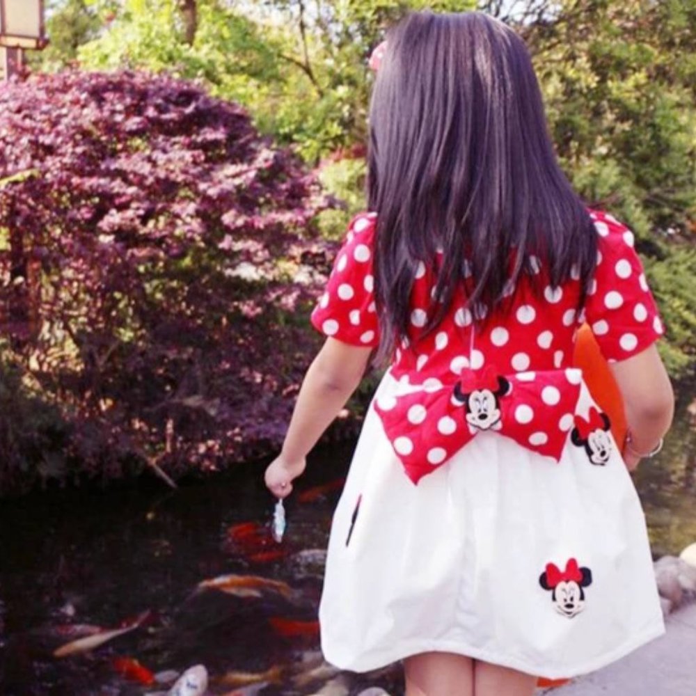 Minnie Mouse Girl Dress Disney Outfit Dress First Birthday Smash Cake Mickey - Picture 2 of 2
